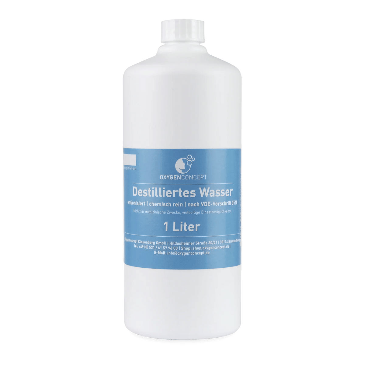1 Liter distilled water