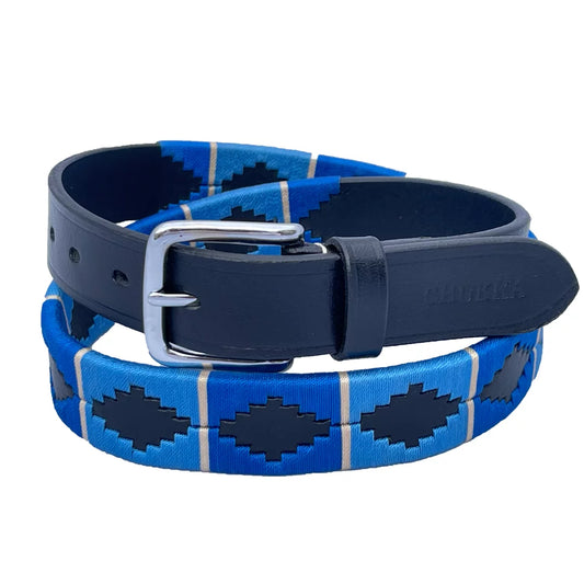 Chukka AZUL Polo Belt (Blue, Baby Blue, Champ Stripe)