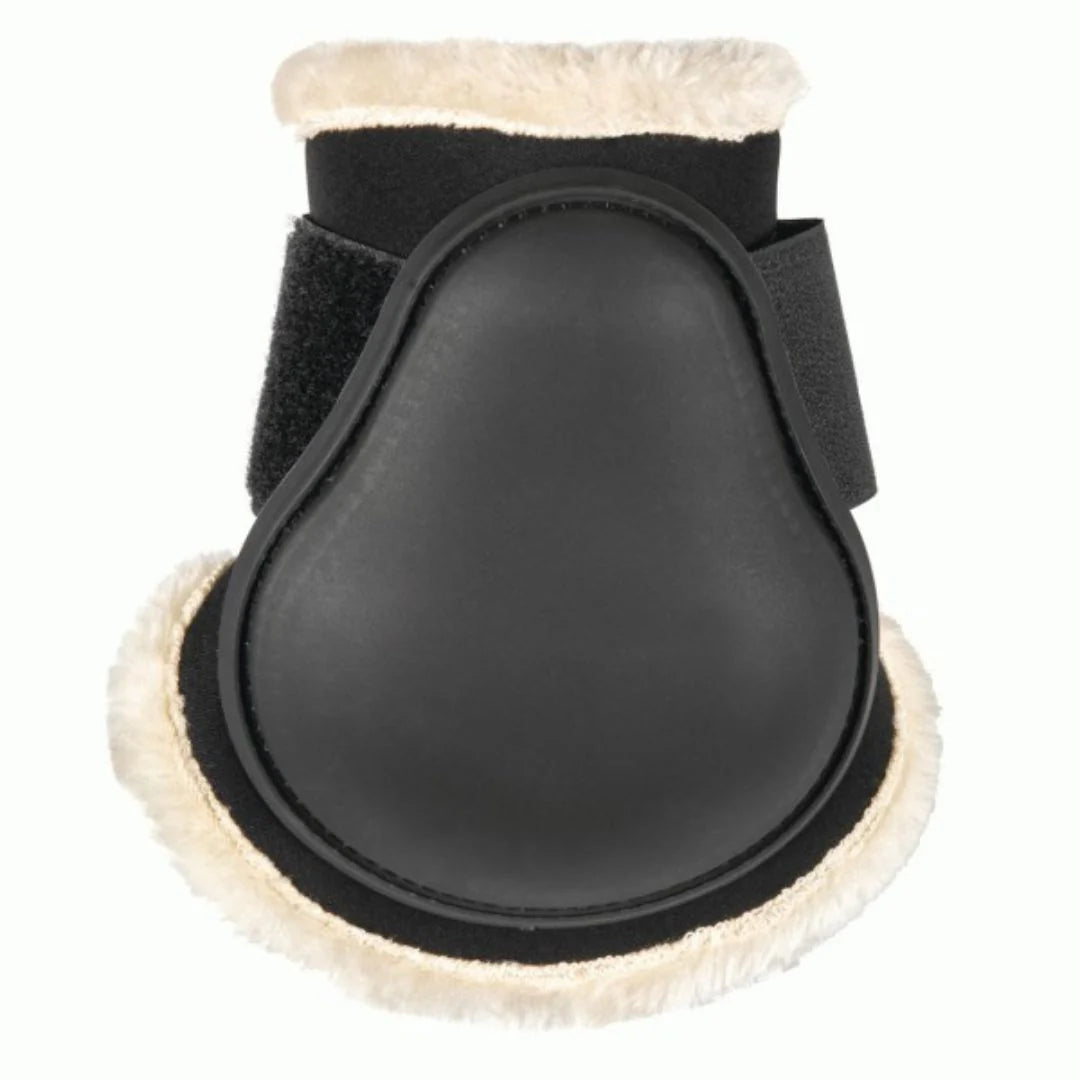 Fetlock Boots with Fur Black