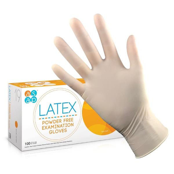 Latex Gloves Powdered Large