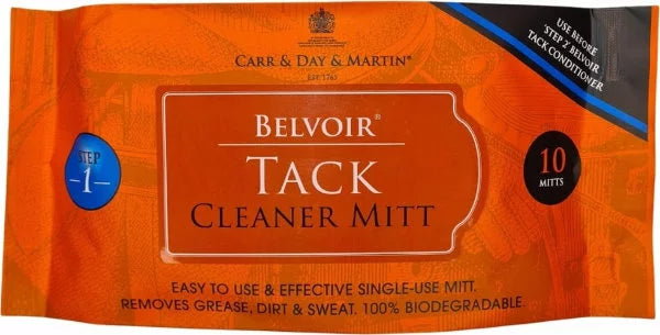 CDM - Belvoir Tack Cleaner Mitts (10 mitts per box)