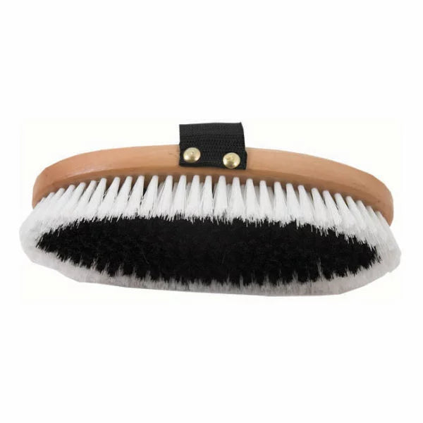 Body Brush Varnished Wooden Back