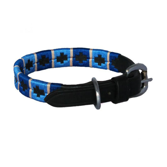 AZUL Polo Dog Collar  (Blue,Baby Blue,Champ Stripe)