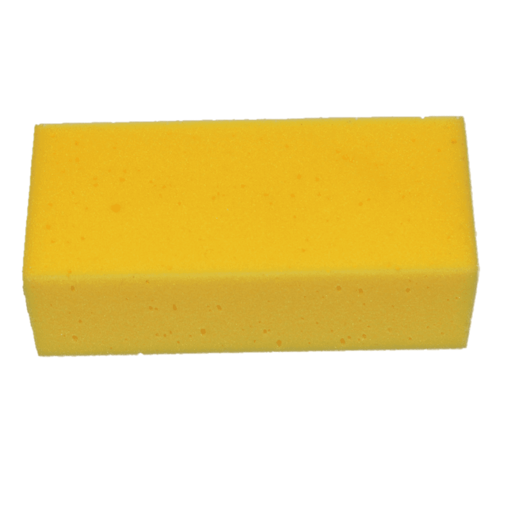 Sponge 20cm x 12cm x 8cm Yellow