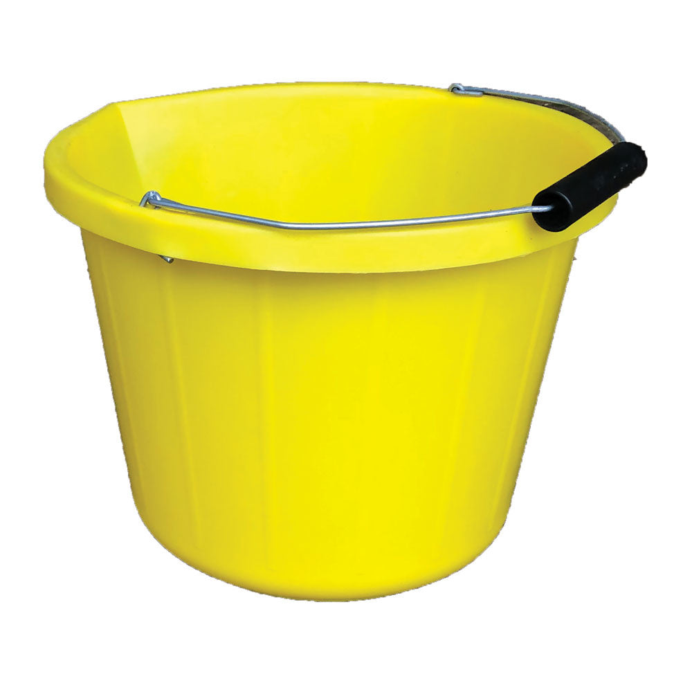 Premium Yellow 3 Gallon Bucket