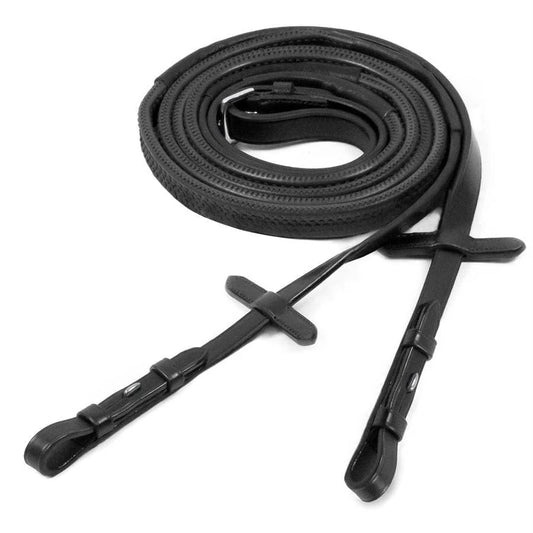 Rubber Grip Reins Full Grain